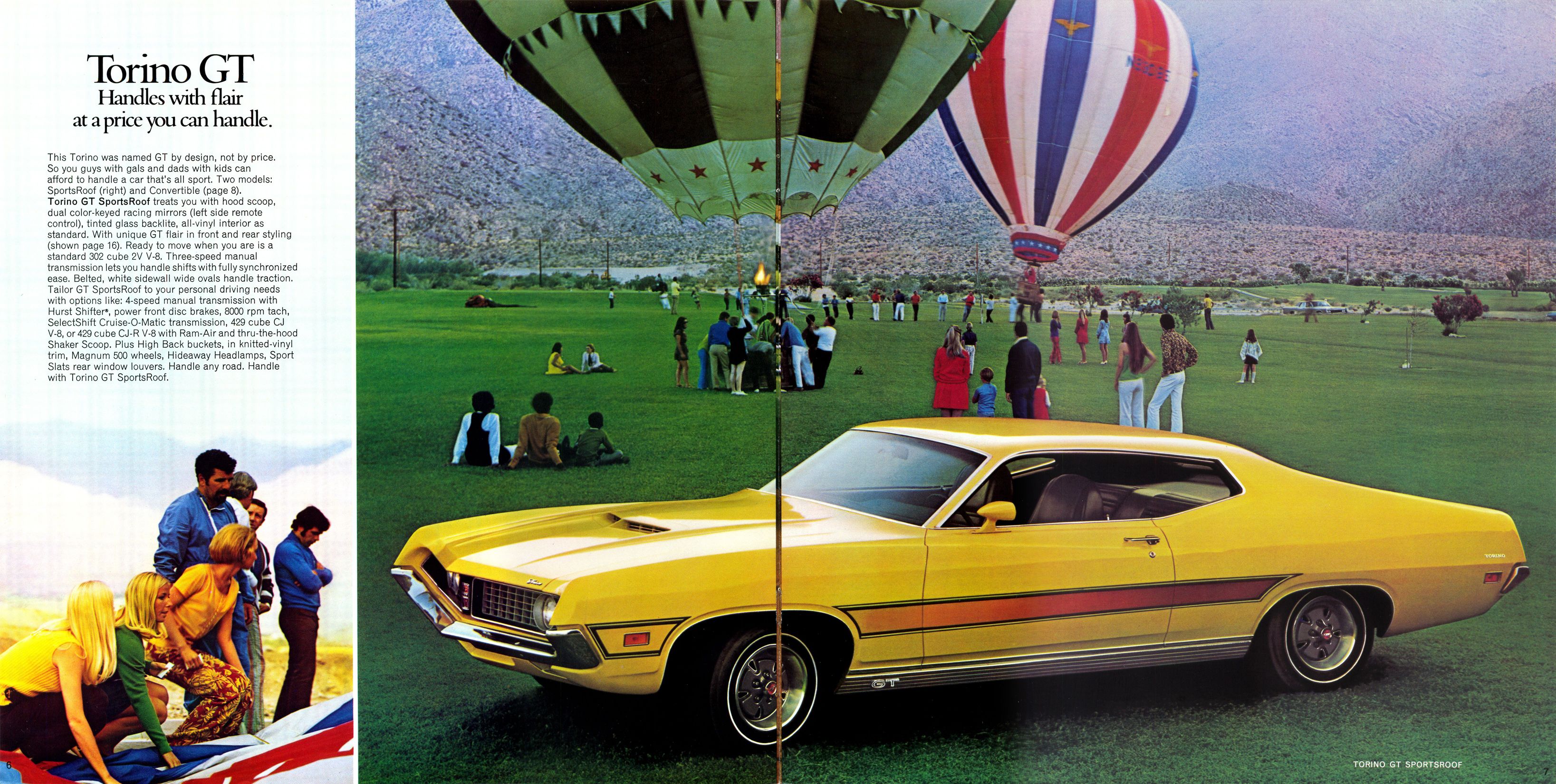 1971 Ford Torino Brochure Page 1